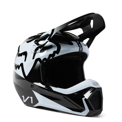 Casque Fox Racing V1 Leed - Noir/Blanc