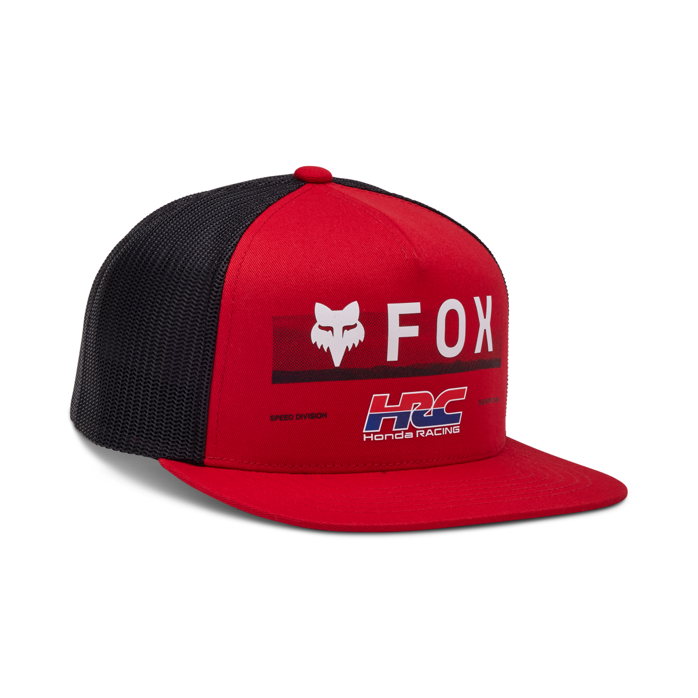 Casquette Fox Racing Fox x Honda Snapback - Rouge flamme