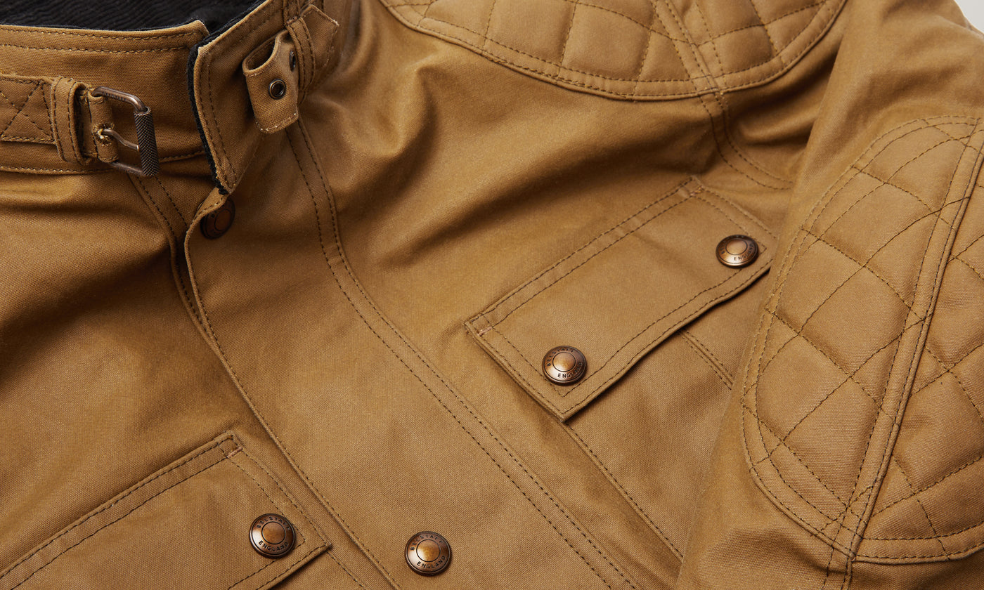 Belstaff - Brooklands - Veste en coton ciré - Sable