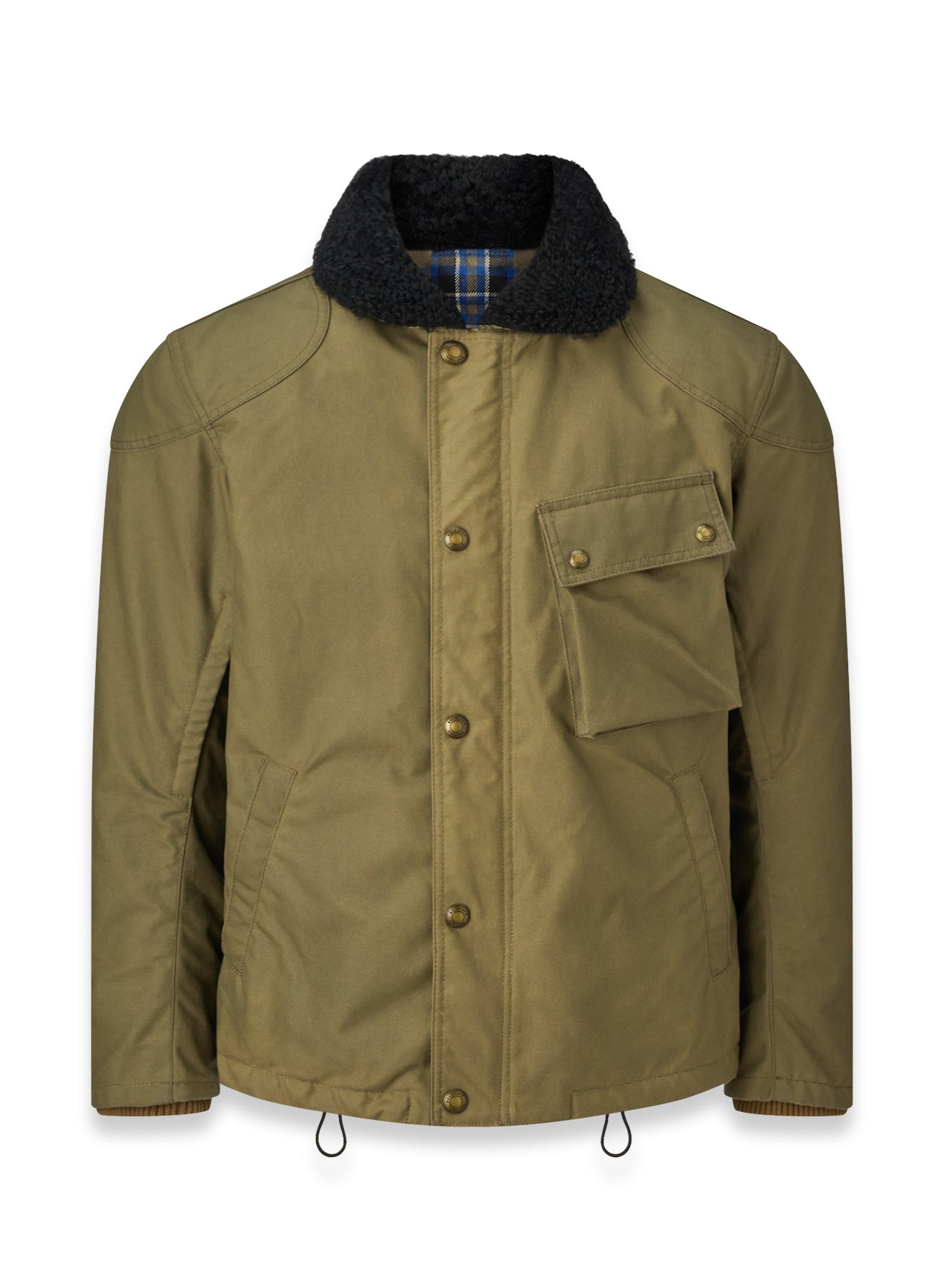 Belstaff Convoy Technical Waxed Cotton Jacket - Olive