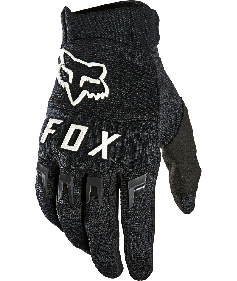 Gant Dirtpaw noir/blanc pour hommes Fox Racing