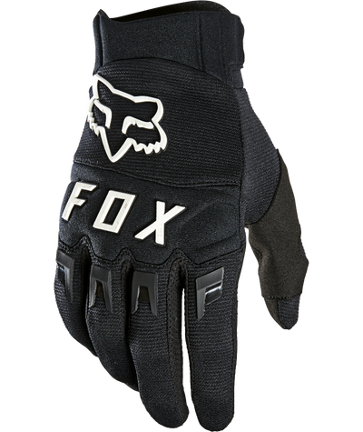 Gant Dirtpaw noir/blanc pour hommes Fox Racing