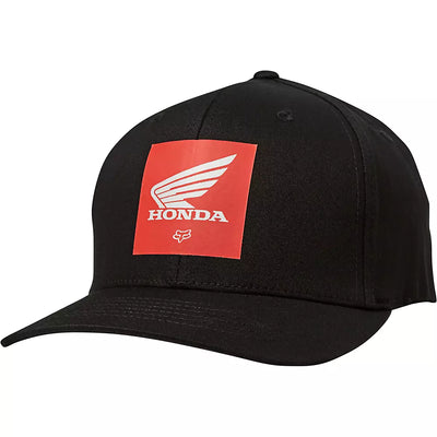 Casquette Fox Racing Honda Flexfit - Noir