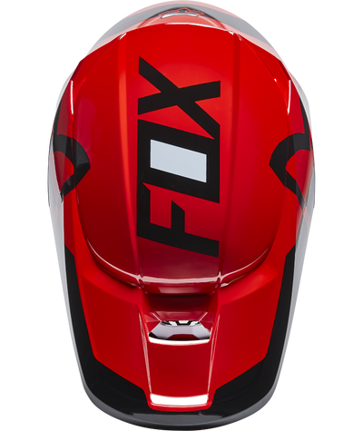 Casque Fox Racing Hommes Flo Red V1 Lux