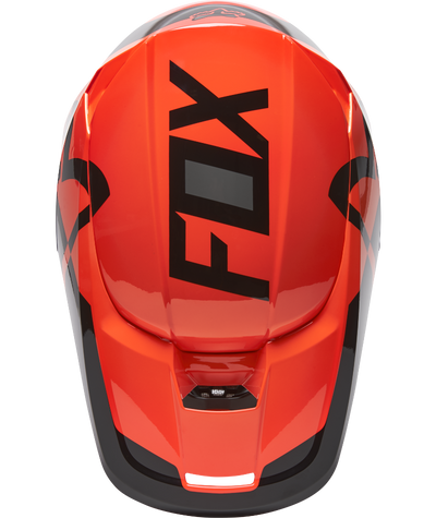 Casque Fox Racing V1 Lux Flo Orange pour hommes