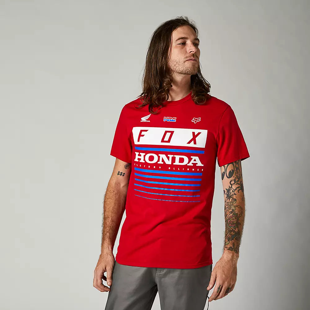 Fox Racing Honda HRC Basic Tee - Rouge