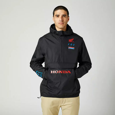 Veste anorak Fox Racing Honda - Noir
