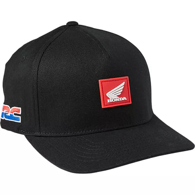 Fox Racing Honda Wing Flexfit Hat - Noir