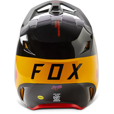 Casque Fox Racing V1 Toxsyk noir pour homme