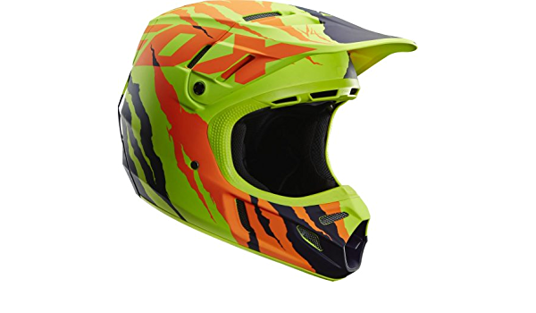 Casque Fox Racing V4 Forzaken LE - Jaune