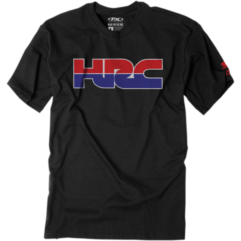 Tee-shirt à manches courtes Honda HRC - Noir