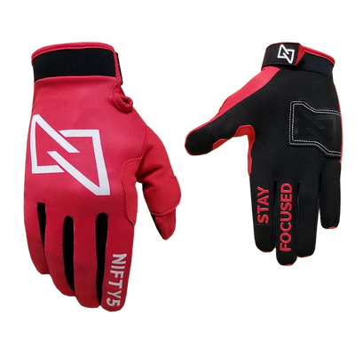 Nifty5 Techlight MX Gloves - Rouge