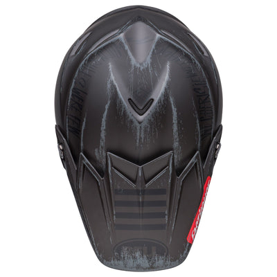 casque de moto bell moto 9s flex dirt fasthouse mojave matte black gray top